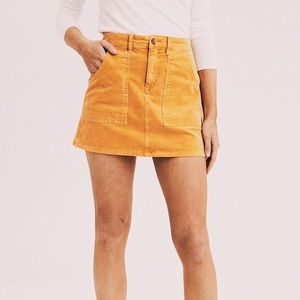 American Eagle mini corduroy skirt women’s 00